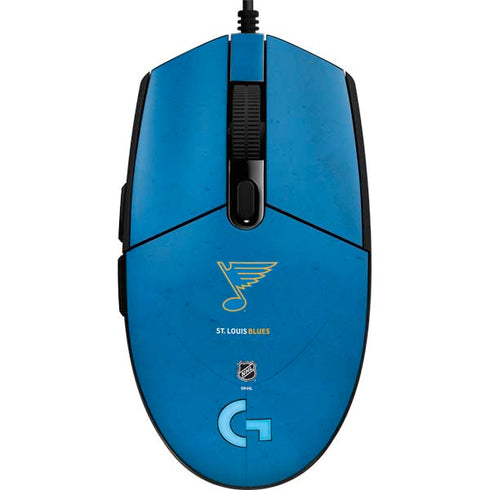 NHL St. Louis Blues Distressed G203 Prodigy RGB Wired Gaming Mouse Skin