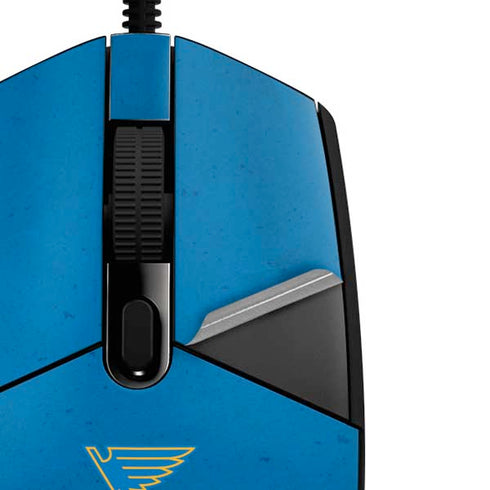 NHL St. Louis Blues Distressed G203 Prodigy RGB Wired Gaming Mouse Skin
