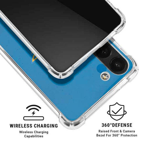 NHL St. Louis Blues Distressed Galaxy A13 5G Clear Case