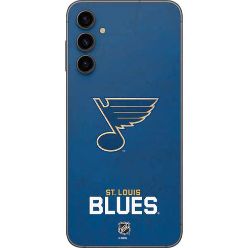 NHL St. Louis Blues Distressed Galaxy A14 5G Skin