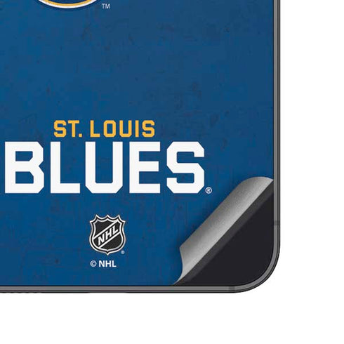 NHL St. Louis Blues Distressed Galaxy A14 5G Skin