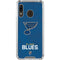NHL St. Louis Blues Distressed Galaxy A30 Clear Case