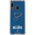 NHL St. Louis Blues Distressed Galaxy A30 Clear Case
