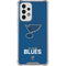 NHL St. Louis Blues Distressed Galaxy A33 5G Clear Case
