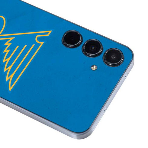 NHL St. Louis Blues Distressed Galaxy A35 5G Skin
