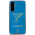 NHL St. Louis Blues Distressed Galaxy A36 5G Clear Case