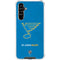 NHL St. Louis Blues Distressed Galaxy A54 5G Clear Case