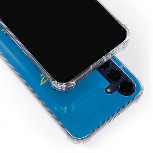 NHL St. Louis Blues Distressed Galaxy A55 5G Clear Case