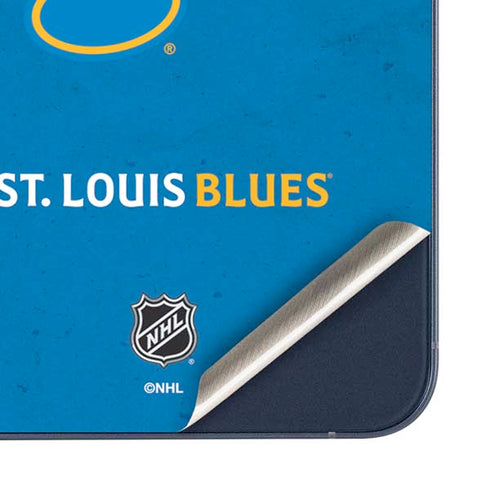 NHL St. Louis Blues Distressed Galaxy A55 5G Skin