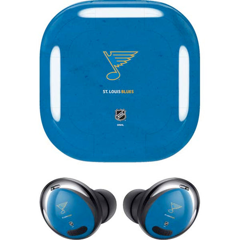 NHL St. Louis Blues Distressed Galaxy Buds Pro Skin