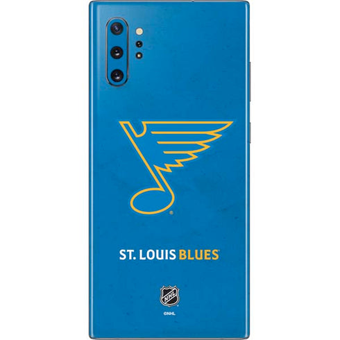 NHL St. Louis Blues Distressed Galaxy Note 10 Plus Skin
