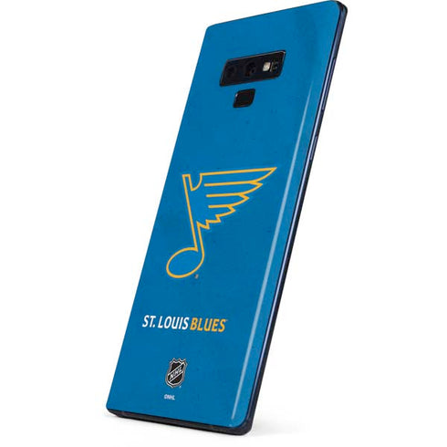 NHL St. Louis Blues Distressed Galaxy Note 9 Skin