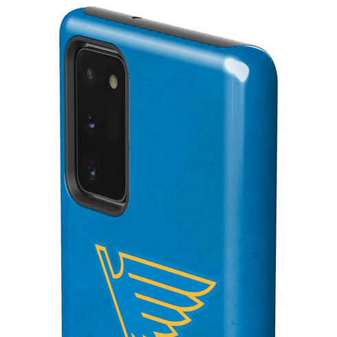 NHL St. Louis Blues Distressed Galaxy Note20 5G Pro Case