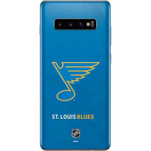 NHL St. Louis Blues Distressed Galaxy S10 Plus Skin