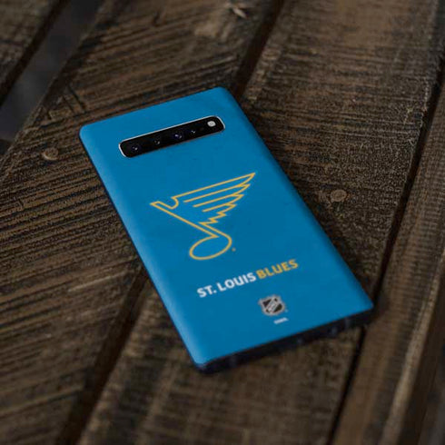 NHL St. Louis Blues Distressed Galaxy S10 Plus Skin