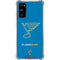 NHL St. Louis Blues Distressed Galaxy S20 FE Clear Case