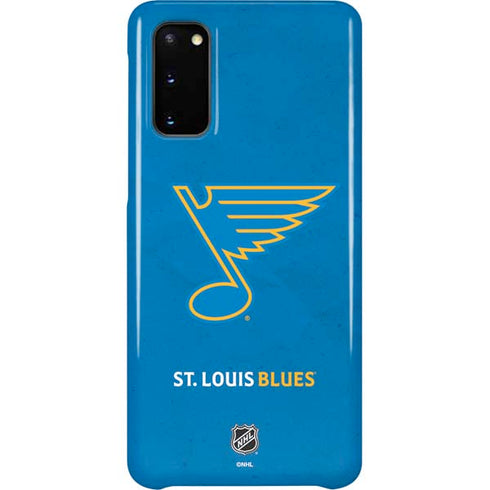 NHL St. Louis Blues Distressed Galaxy S20 Lite Case