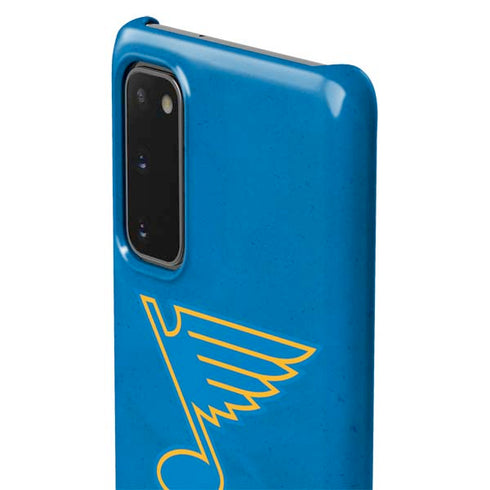 NHL St. Louis Blues Distressed Galaxy S20 Lite Case