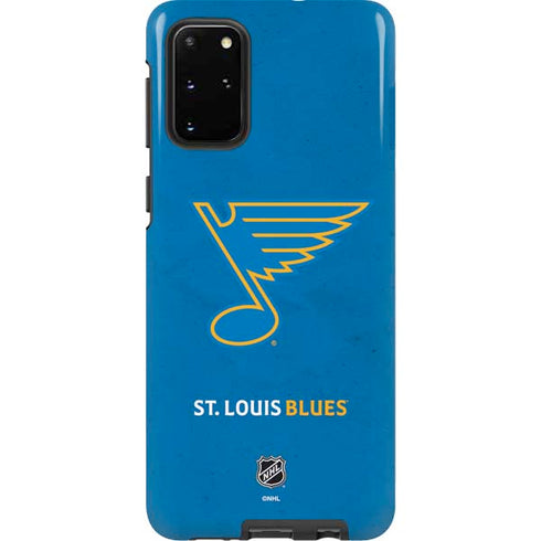 NHL St. Louis Blues Distressed Galaxy S20 Plus Pro Case