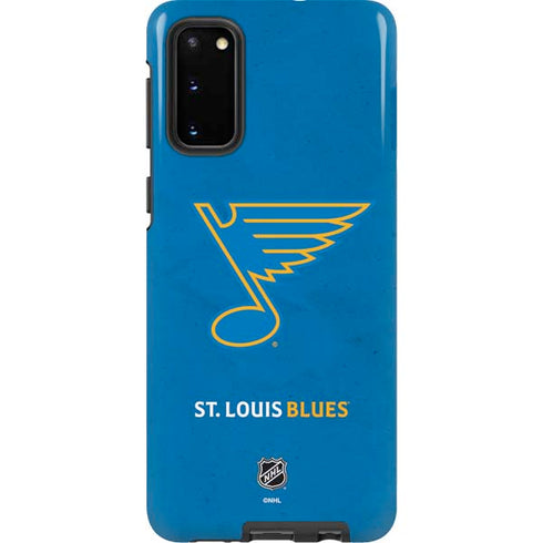NHL St. Louis Blues Distressed Galaxy S20 Pro Case