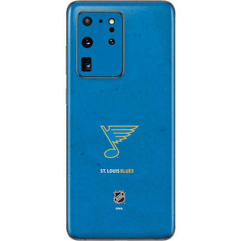NHL St. Louis Blues Distressed Galaxy S20 Ultra 5G Skin