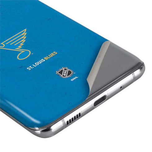 NHL St. Louis Blues Distressed Galaxy S20 Ultra 5G Skin