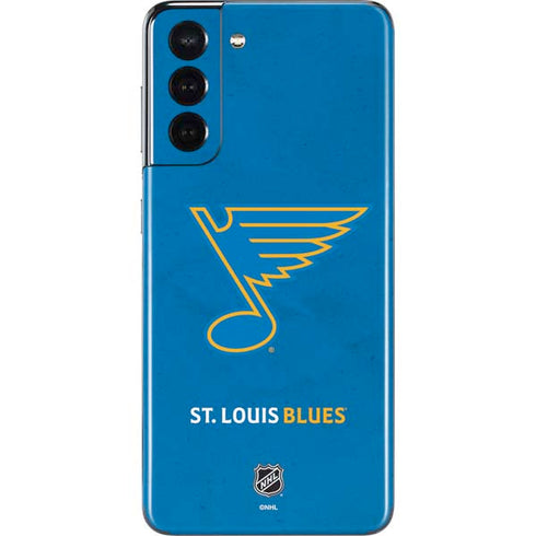 NHL St. Louis Blues Distressed Galaxy S21 5G Skin