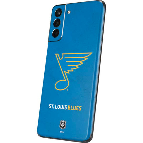 NHL St. Louis Blues Distressed Galaxy S21 5G Skin
