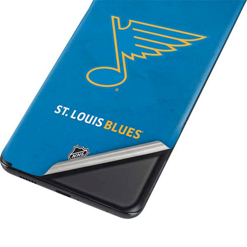 NHL St. Louis Blues Distressed Galaxy S21 5G Skin