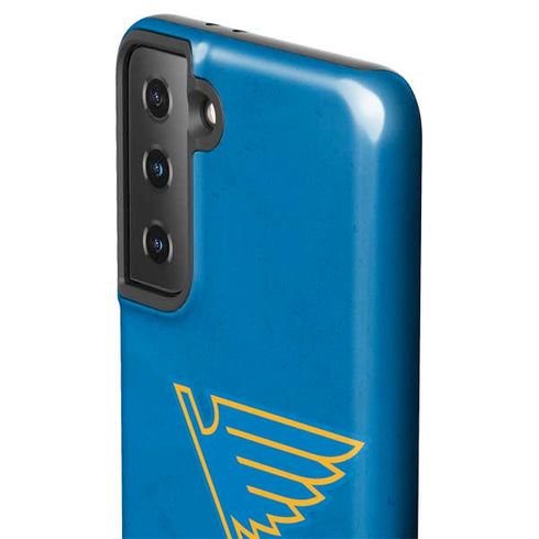 NHL St. Louis Blues Distressed Galaxy S21 Plus 5G Pro Case
