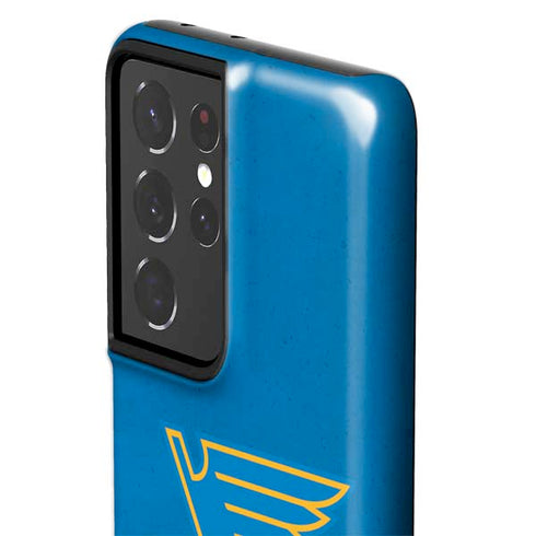 NHL St. Louis Blues Distressed Galaxy S21 Ultra 5G Pro Case