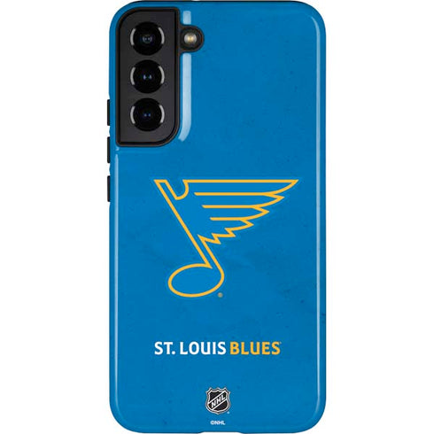 NHL St. Louis Blues Distressed Galaxy S22 Plus Pro Case