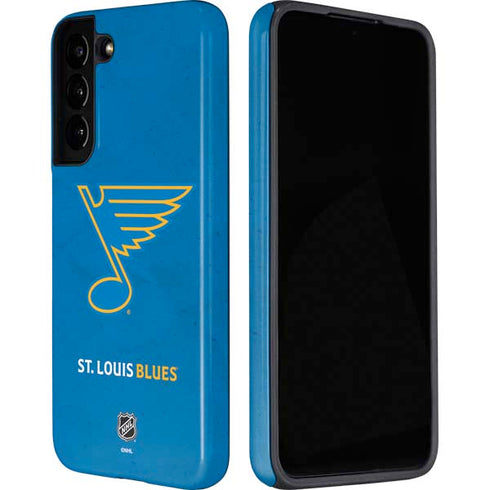 NHL St. Louis Blues Distressed Galaxy S22 Plus Pro Case