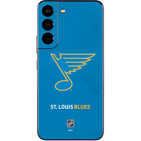 NHL St. Louis Blues Distressed Galaxy S22 Skin