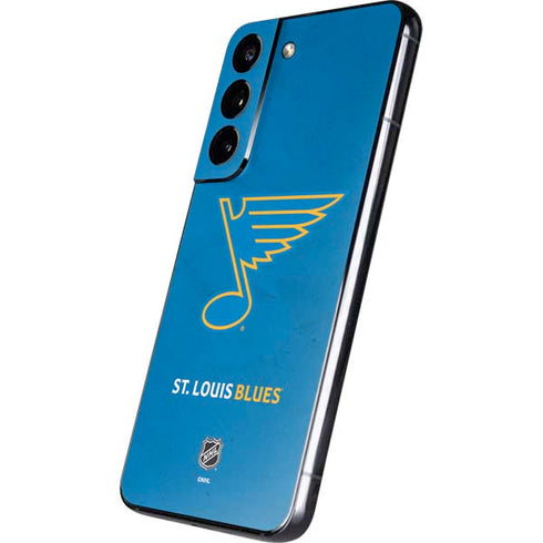 NHL St. Louis Blues Distressed Galaxy S22 Skin