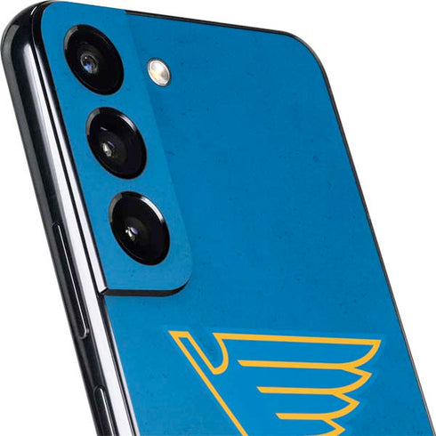 NHL St. Louis Blues Distressed Galaxy S22 Skin