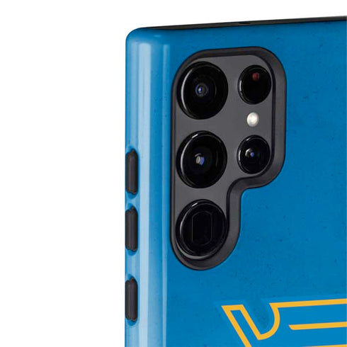 NHL St. Louis Blues Distressed Galaxy S22 Ultra Pro Case