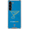 NHL St. Louis Blues Distressed Galaxy S23 Clear Case