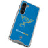 NHL St. Louis Blues Distressed Galaxy S23 Clear Case