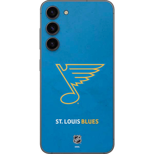 NHL St. Louis Blues Distressed Galaxy S23 FE Skin