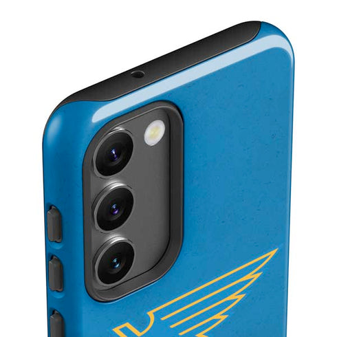 NHL St. Louis Blues Distressed Galaxy S23 Plus Pro Case