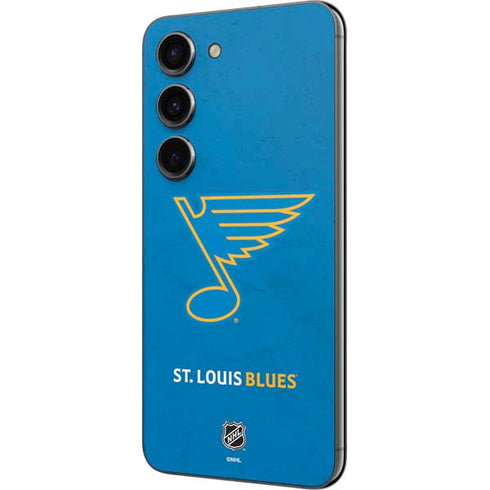 NHL St. Louis Blues Distressed Galaxy S23 Skin