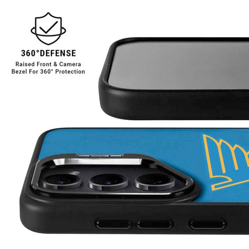 NHL St. Louis Blues Distressed Galaxy S24 Kickstand Case
