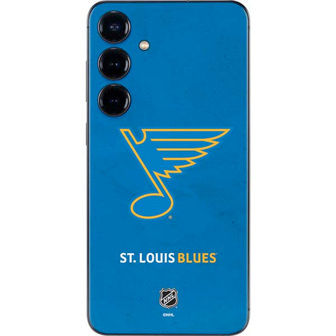 NHL St. Louis Blues Distressed Galaxy S24 Skin