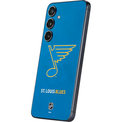 NHL St. Louis Blues Distressed Galaxy S24 Skin
