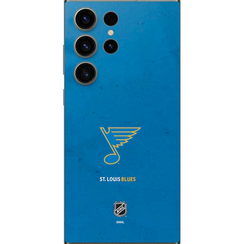 NHL St. Louis Blues Distressed Galaxy S24 Ultra Skin