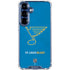NHL St. Louis Blues Distressed Galaxy S25 FE Clear Case