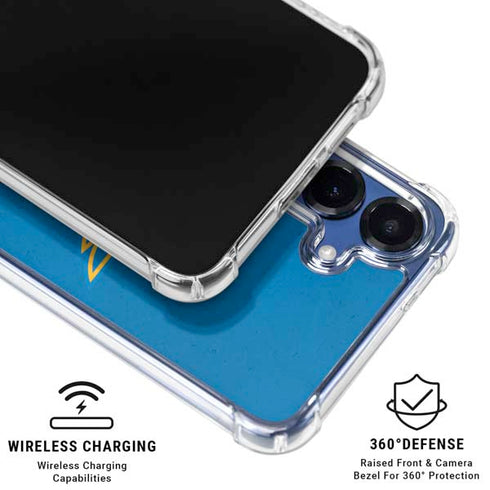 NHL St. Louis Blues Distressed Galaxy S25 FE Clear Case
