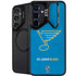 NHL St. Louis Blues Distressed Galaxy S25 Plus Kickstand Case