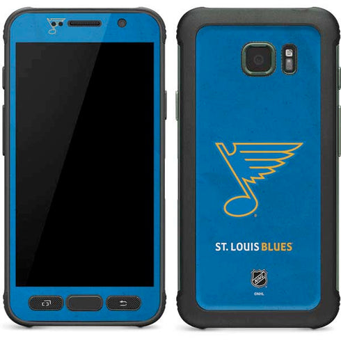 NHL St. Louis Blues Distressed Galaxy S7 Active Skin